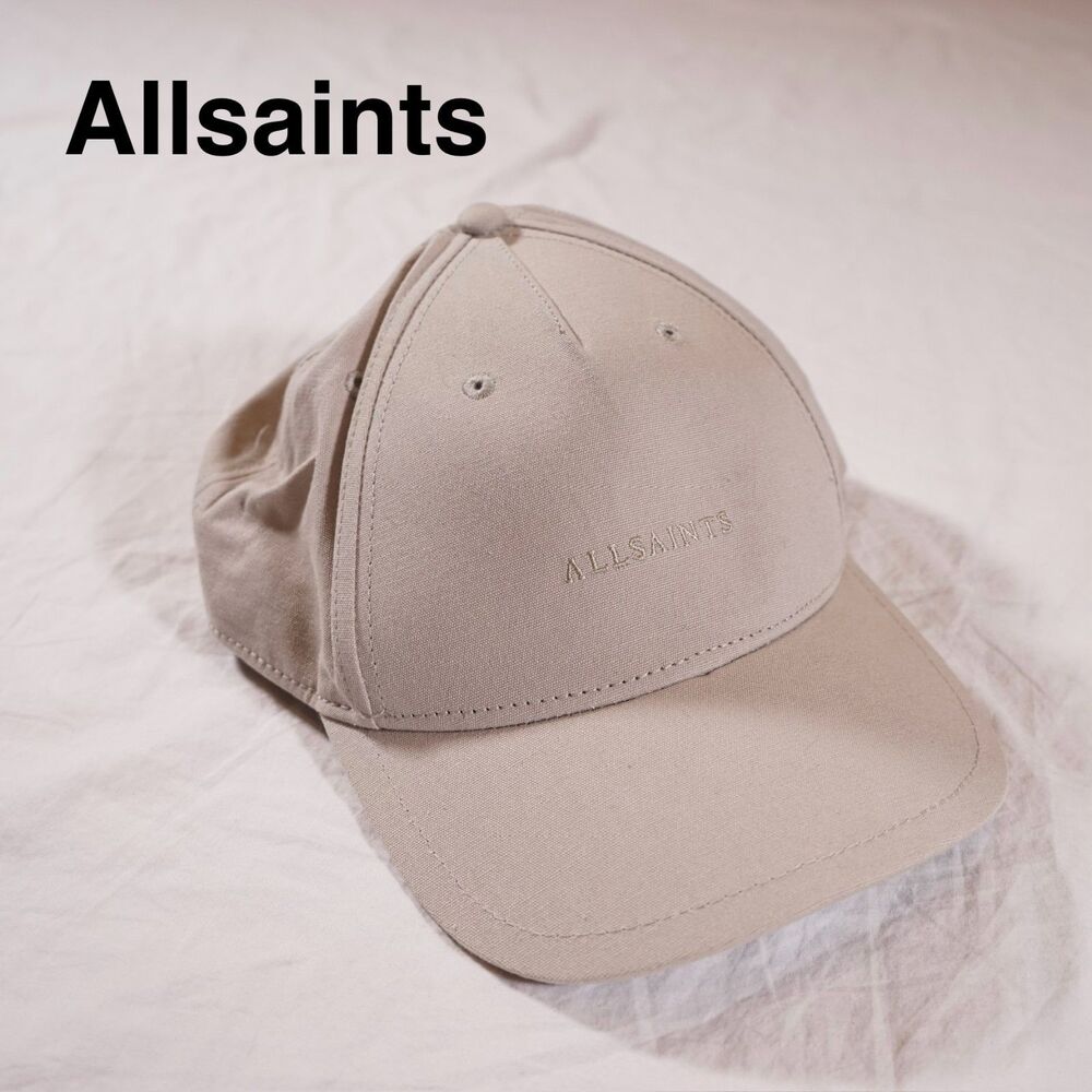 AllSaints Hat Logo Spell Out Cap Designer
